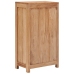 Aparador de madera maciza de teca 50x30x90 cm