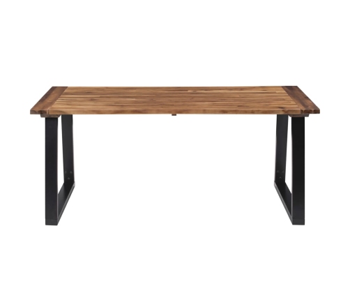 Mesa de comedor madera maciza de acacia 180x90 cm