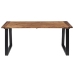 Mesa de comedor madera maciza de acacia 180x90 cm