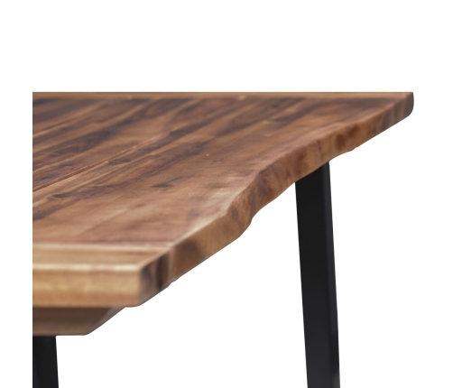 Mesa de comedor madera maciza de acacia 180x90 cm