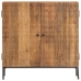 Aparador de madera maciza de mango 75x30x75 cm