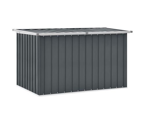 vidaXL Caja de almacenaje para jardín gris 149x99x93 cm