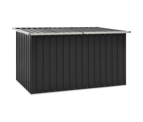 vidaXL Caja de almacenaje para jardín gris antracita 171x99x93 cm