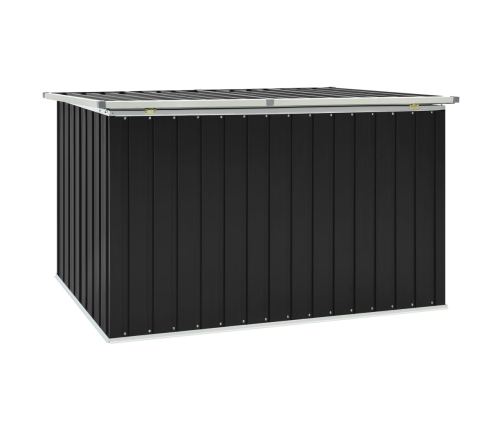 vidaXL Caja de almacenaje para jardín gris antracita 171x99x93 cm