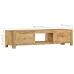 Mueble para TV de madera maciza de mango 140x30x32 cm