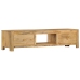 Mueble para TV de madera maciza de mango 140x30x32 cm