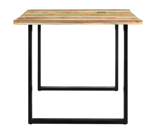 Mesa de comedor de madera maciza reciclada 180x90x76 cm