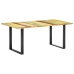 Mesa de comedor de madera maciza reciclada 180x90x76 cm