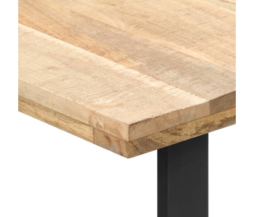 Mesa de comedor de madera maciza de mango 180x90x76 cm