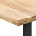 Mesa de comedor de madera maciza de mango 180x90x76 cm