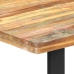 Mesa de comedor de madera maciza reciclada 160x80x75 cm