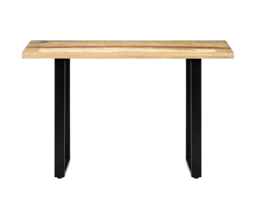 Mesa de comedor madera maciza reciclada 120x60x76 cm