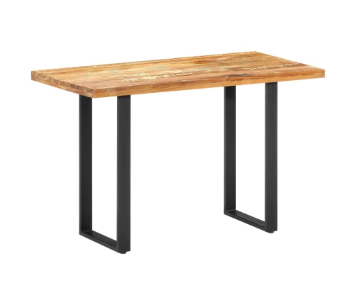 Mesa de comedor madera maciza reciclada 120x60x76 cm