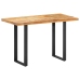 Mesa de comedor madera maciza reciclada 120x60x76 cm