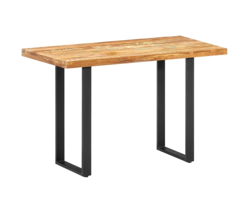 Mesa de comedor madera maciza reciclada 120x60x76 cm