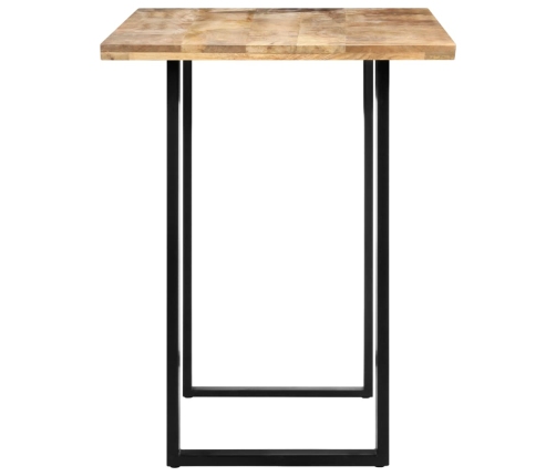 Mesa de comedor de madera maciza de mango 120x60x76 cm