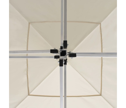 Carpa plegable profesional de aluminio color crema 2x2 m