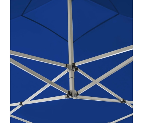 Carpa plegable profesional de aluminio azul 2x2 m