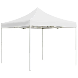 Carpa plegable profesional de aluminio blanco 2x2 m