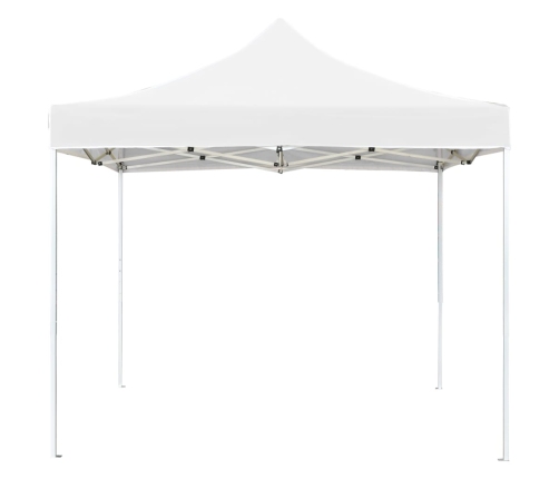 Carpa plegable profesional de aluminio blanco 2x2 m