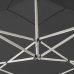 Carpa plegable profesional con paredes aluminio gris 2x2 m