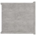 vidaXL Mesitas de noche 2 uds contrachapada gris hormigón 40x30x30cm