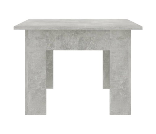 vidaXL Mesa de centro madera contrachapada gris hormigón 100x60x42 cm