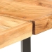 Mesa alta de cocina de madera maciza de acacia 180x70x107 cm