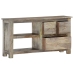 Mueble de TV de madera maciza de mango 100x30x55 cm