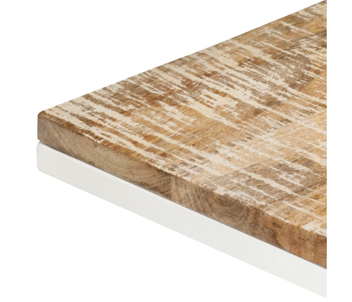 Mesa auxiliar de madera maciza de mango 35x45x65 cm