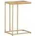 Mesa auxiliar de madera maciza de mango 35x45x65 cm