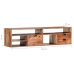 Mueble de TV madera maciza 140x30x35 cm