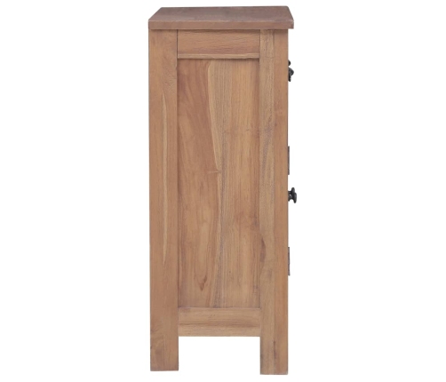 Aparador de madera maciza de mango 65x30x75 cm