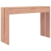 Mesa consola de madera maciza de teca 110x35x75 cm