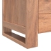 Aparador de madera maciza de teca 80x35x60 cm