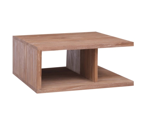 Mesa de centro de madera maciza de teca 170x70x30 cm