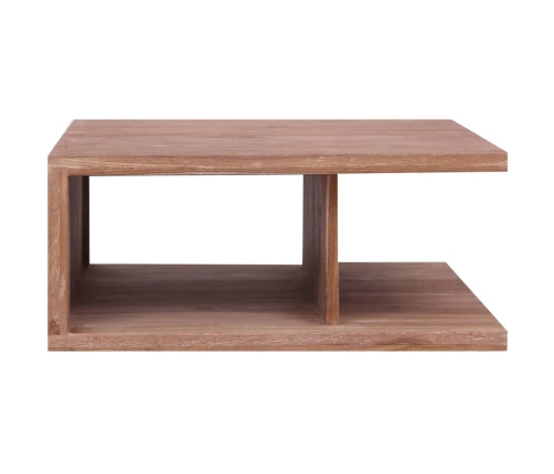 Mesa de centro de madera maciza de teca 170x70x30 cm