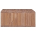 vidaXL Mesa de centro de madera maciza de teca 170x70x30 cm