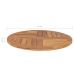 Superficie de mesa redonda madera maciza de teca 2,5 cm 70 cm