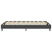 Estructura de cama box spring tela gris 120x200 cm