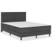 Estructura de cama Box Spring tela gris 140x200 cm