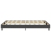 Estructura de cama Box Spring tela gris 140x200 cm