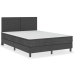 Estructura de cama Box Spring tela gris 160x200 cm