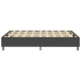 Estructura de cama Box Spring tela gris 140x200 cm