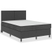 vidaXL Estructura de cama Box Spring tela gris 180x200 cm