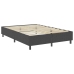 Estructura de cama Box Spring tela gris 180x200 cm