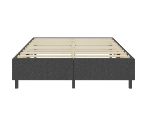 Estructura de cama Box Spring tela gris 180x200 cm