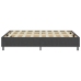 Estructura de cama Box Spring tela gris 180x200 cm