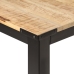 Mesa de comedor de madera maciza de mango rugosa 180x90x76 cm