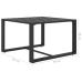 Set muebles de jardín 6 pzas y cojines aluminio gris antracita